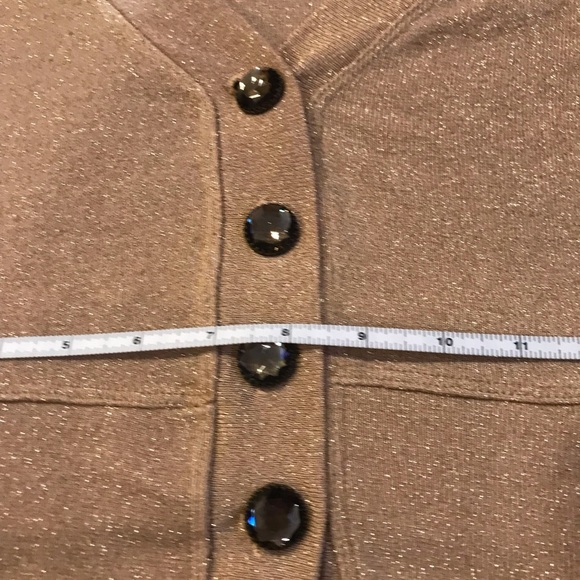 JUS D’ Orange CROPPED SHRUG SWEATER XS/S - Picture 8 of 16